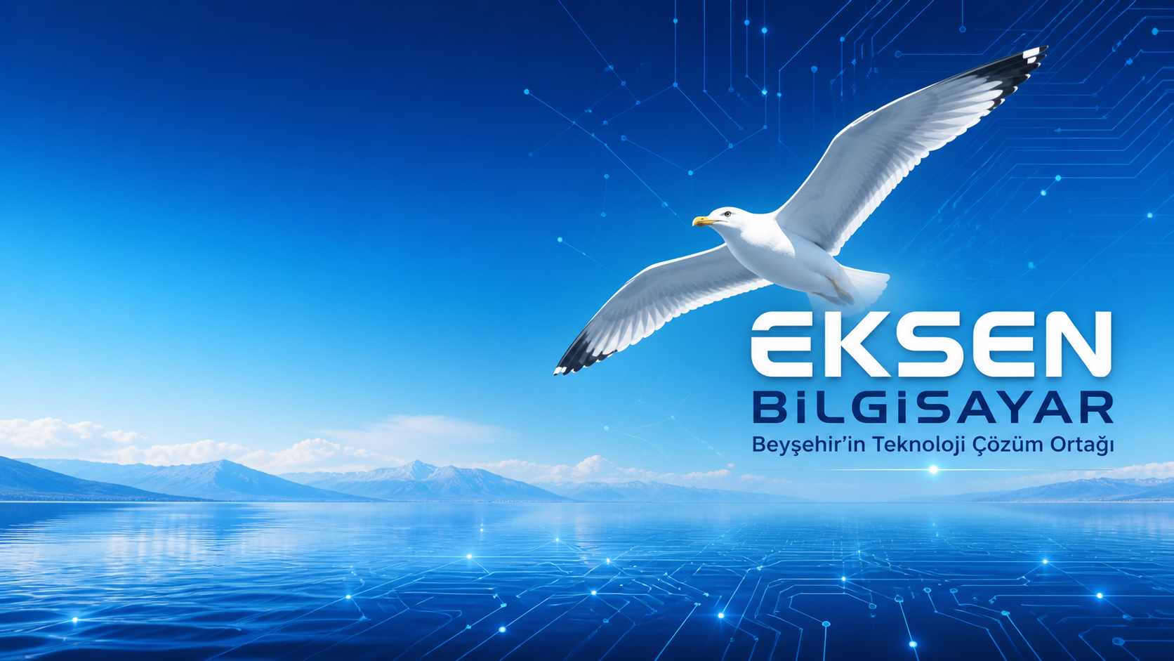 Beyşehir gölü ve Eksen Bilgisayar