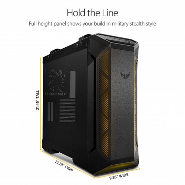 ASUS TUF GAMING GT501 Gaming E-ATX PC Kasası ASUS TUF GAMING GT501 Gaming E-ATX PC Kasası