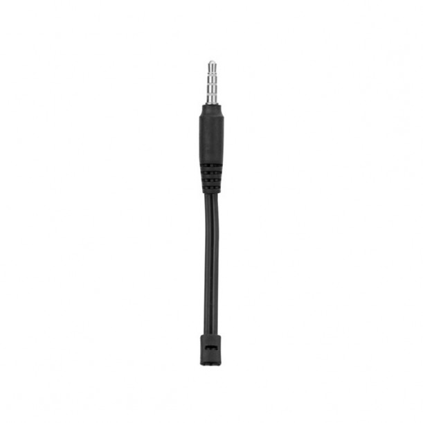 Hytech HY-X77 Siyah Audio + Mic to 3,5mm 0.15m Kulaklık Çevirici