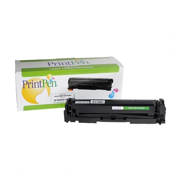 Prıntpen Hp W2032a (415A) & Canon Crg-055Y Yellow Chipsiz (2.1K)