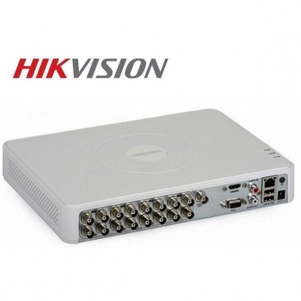 HIKVISION 16Kanal Lıte 2mp DS-7116HGHI-M1 1-diskli H265+ Pro AHD Kayıt Cihazı