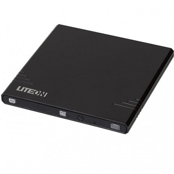 LITE-ON DRW-EBAU108-11 8X USB 2.0 Slim Harici DVD Yazıcı Siyah