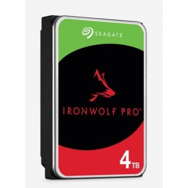 SEAGATE 3.5" 4TB IRONWOLF PRO ST4000NT001 256MB 7200RPM SATA-3 KURUMSAL NAS DİSKİ