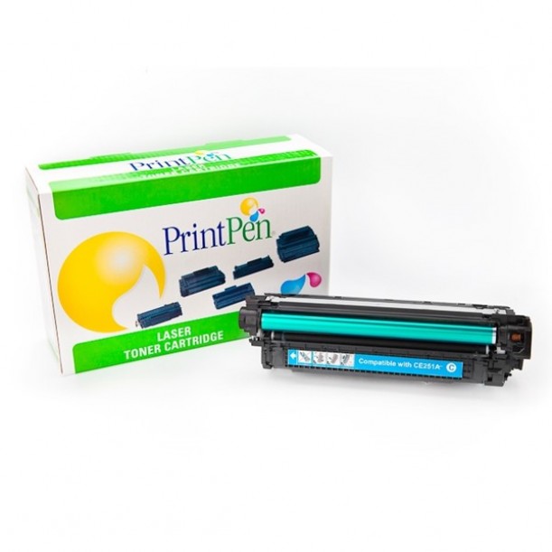 Prıntpen Hp Ce251a,Ce401a & Canon Crg-723 Cyan (7K)