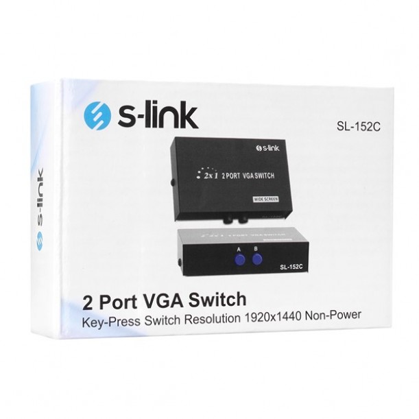 S-link SL-152C 2 VGA Switch