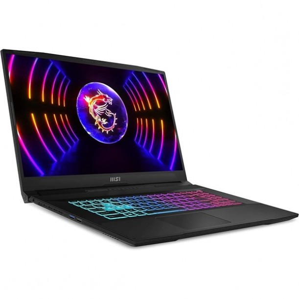 MSI 17.3" KATANA 17 B12VFK-1031XTR COERE i5 12450H-16GB DDR5 RAM-8GB RTX4060-512GB NVME-W11 PRO