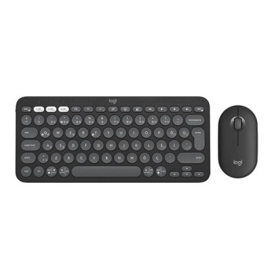 LOGITECH Q TR  PEBBLE KLAVYE VE MOUSE SET 920-012245