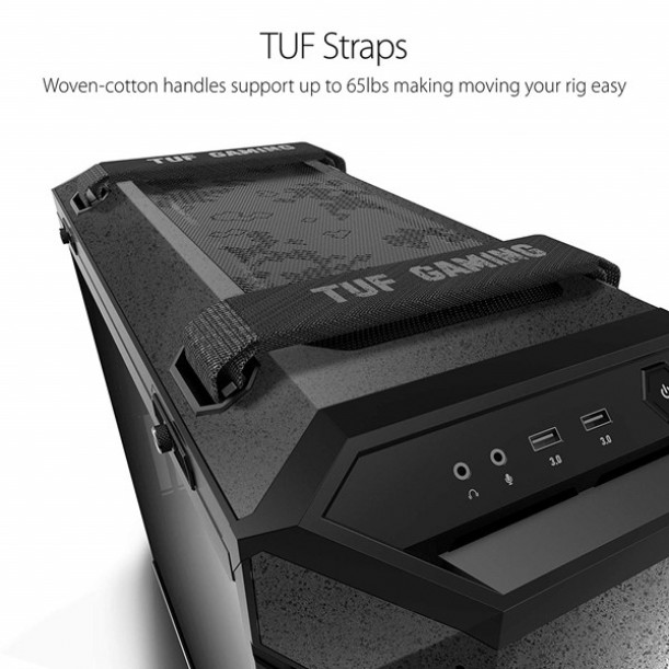ASUS TUF GAMING GT501 Gaming E-ATX PC Kasası ASUS TUF GAMING GT501 Gaming E-ATX PC Kasası