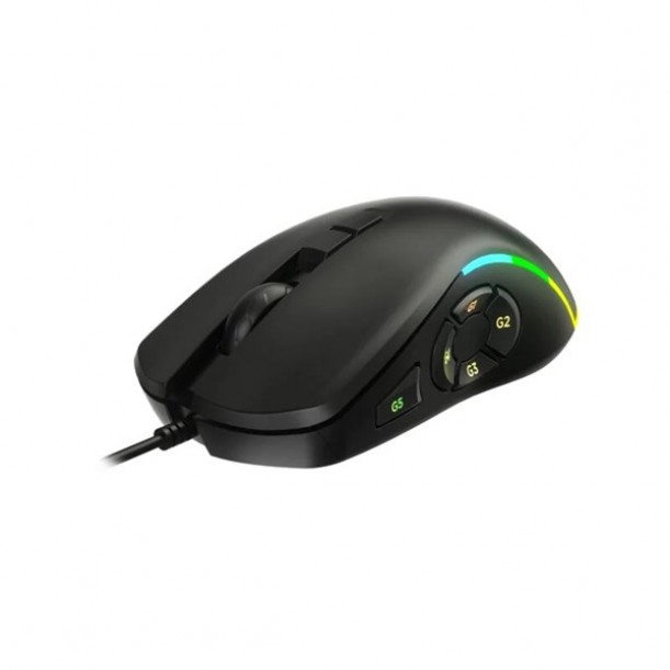 LENOVO LECOO MS140 USB RGB Led Aydınlatmalı 6400dpi Gaming Optic Siyah Mouse