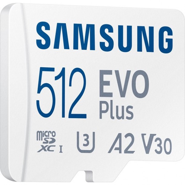 SAMSUNG 512GB EVOPlus MB-MC512SA/TR MICRO-SD HAFIZA KARTI