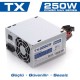 TX 250W POWERMAX TXPSU2501 8CM FANLI POWER SUPPLY