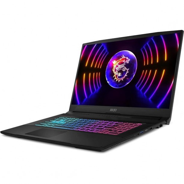 MSI 17.3" KATANA 17 B12VFK-1031XTR COERE i5 12450H-16GB DDR5 RAM-8GB RTX4060-512GB NVME-FDOS