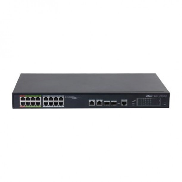 DAHUA 16port LR2218-16ET-240 10/100 8port ePOE SWITCH