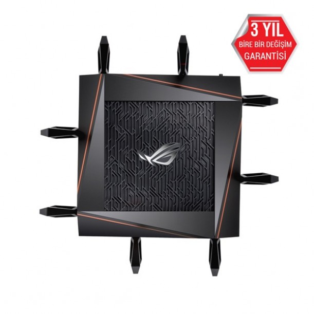 ASUS ROG CAPTURE GT-AX11000 11000mbps AX11000 TRI Band EV Ofis Tipi Gaming Router