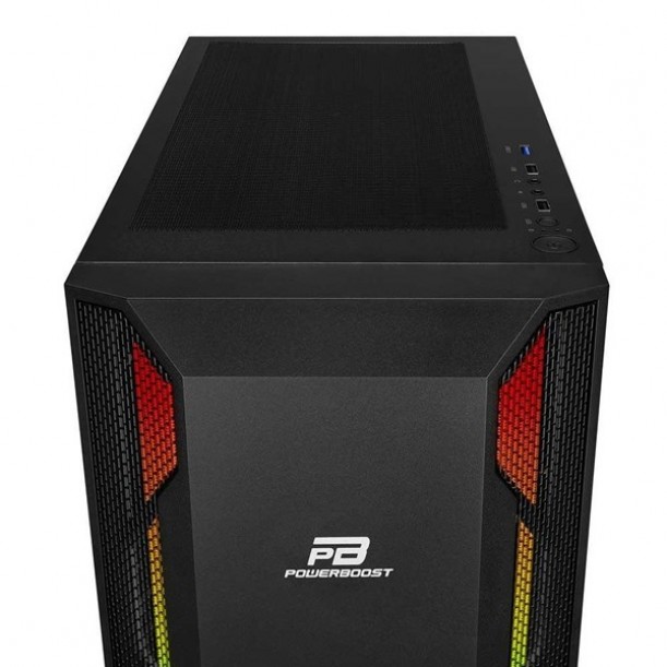 POWERBOOST 550W 80+ VK-G3701B GAMING MID-TOWER PC KASASI