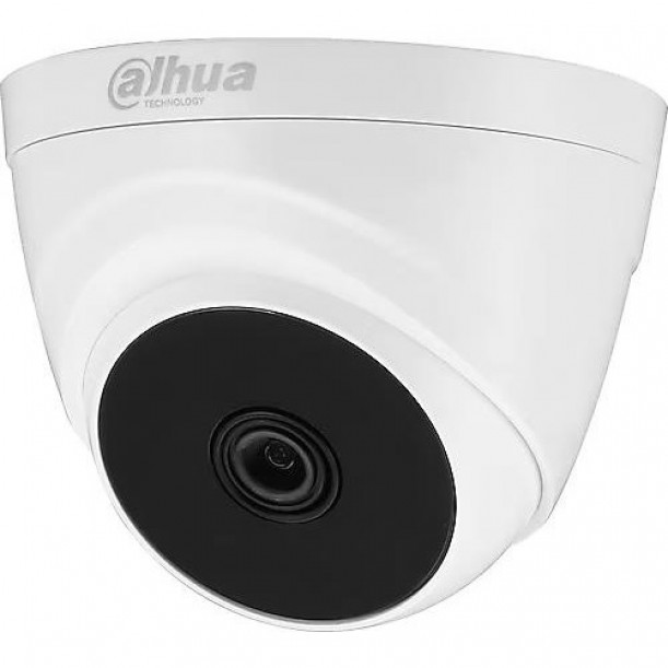 DAHUA 2MP DOME 2.8MM HAC-T1A21P-U-IL-A-0280B 20metre Hdcvi Kamera Akıllı Işık Sesli