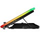 RAMPAGE AD-RC34 METAFOR 10-19" Siyah 6X RGB FANLI Notebook Soğutucu Stand