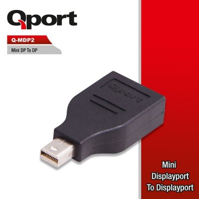 QPORT Q-MDP2 mDP-DP Çevirici Adaptör