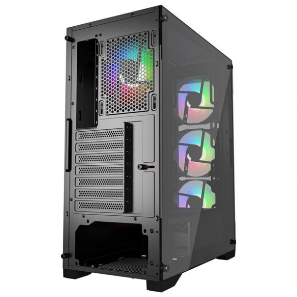 POWERBOOST 650W 80+ BRONZE PB-PS6849B Gaming Mid-Tower PC Kasası