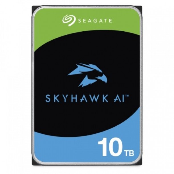 SEAGATE 3.5" 10TB SKYHAWK ST10000VE001 7200 RPM 256MB SATA-3 Güvenlik Diski