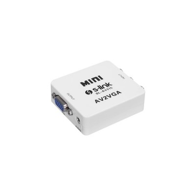 S-LINK SL-AV315 VIDEO-VGA Çevirici Adaptör