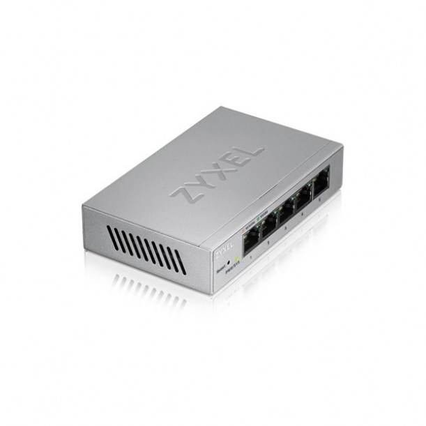 ZyXEL 5port GS1200-5 GIGABIT Yönetilebilir Switch Masaüstü