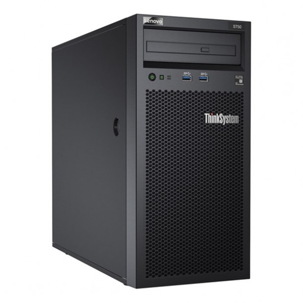 LENOVO ST50 V2 7D8JA043EA E-2324G 16gb 2x960gb SSD 500w 4U Tower Sunucu Win Ser Essential 2025 ROK