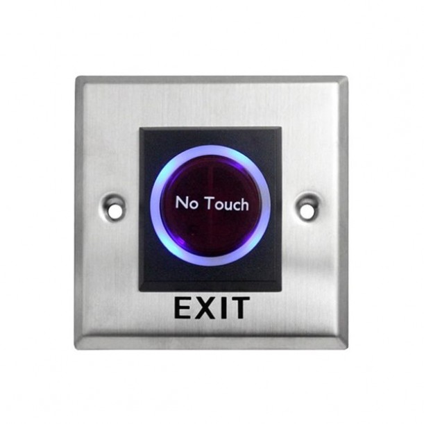 PG B28 Temassız Buton No Touch Metal