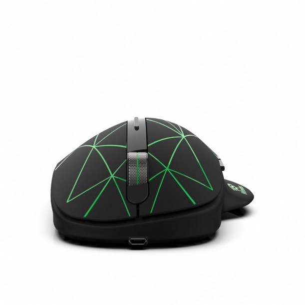 INCA IWM-051T Kablosuz Led Aydınlatmalı Sessiz Şarjlı 1600dpi Gaming Optic Siyah Mouse