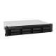 SYNOLOGY RS1221RP PLUS-RYZEN V1500B-4GB RAM-8-diskli Rack Nas Sunucu