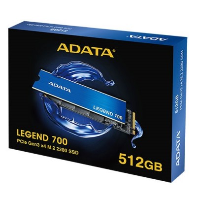 A-DATA 512GB LEGEND 700 ALEG-700-512GCS 2000-1600MB/s M2 NVME GEN3 DİSK