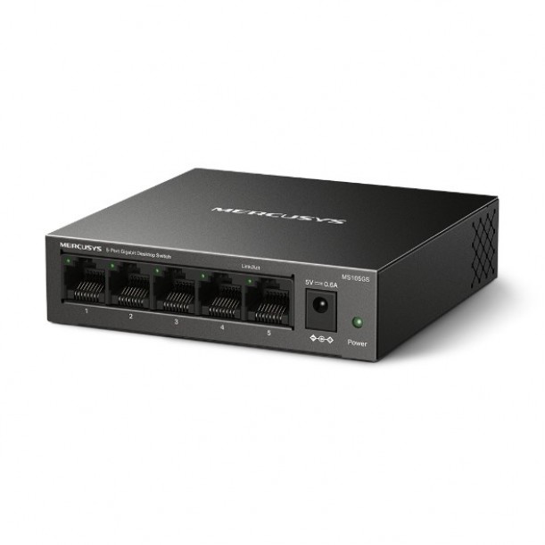 MERCUSYS 5port MS105GS GIGABIT YÖNETİLEMEZ SWITCH