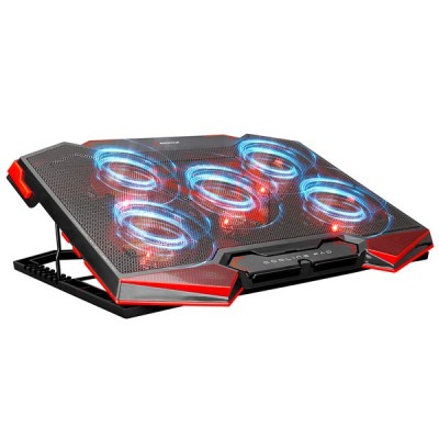 Addison Rampage AD-RC5 Siyah 5 Fan ve 2 Usb 15"-17" Notebook Soğutucu Stand