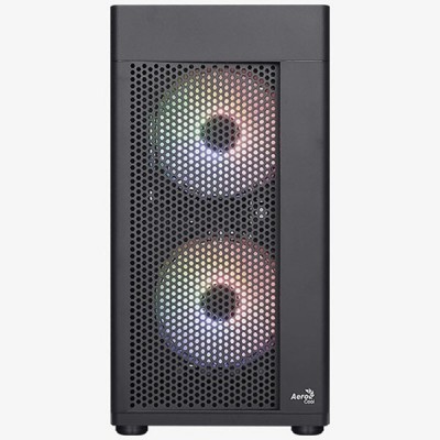 AEROCOOL 400W HEXFORM AE-HEXFR-400 3-RGB FANLI MICRO ATX PC KASASI