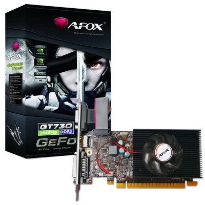 AFOX GT730 2GB AF730-2048D3L6 DDR3 128bit HDMI DVI PCIe 16X v2.0