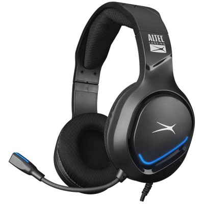 Altec Lansing ALGH9603 Siyah PS4/XBOX/Mobil Uyumlu USB 3.5mm Mavi Ledli Gaming Mikrofonlu Kulaklık