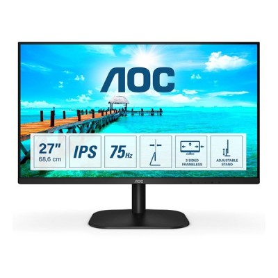 AOC 27" IPS 27B2DA 4MS 75HZ HDMI-DVI EV OFİS TİPİ MONİTÖR 1920X1080