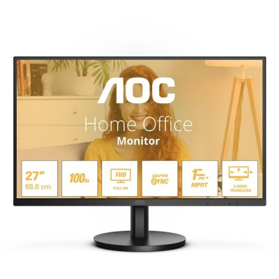 AOC 27" VA 27B3HMA2 1MS 100hz HDMI Multimedya Monitör