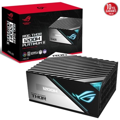 ASUS 1200W 80+ PLATINUM ROG THOR 1200P2 Tam Modüler Power Supply