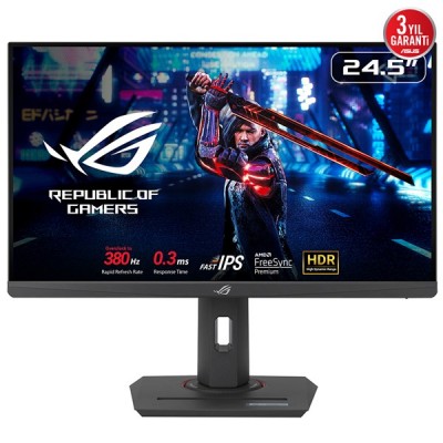 ASUS 24.5" FAST IPS ROG STRIX XG259QNS 1MS 380HX HDMI-DP PIVOT GAMING MONİTÖR