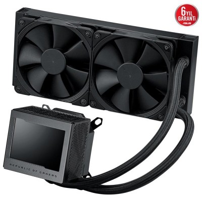 ASUS 240MM ROG RYUJIN III 240 OLED 3.5" LCD EKRANLI NOCTUA FANLI SIVI SOĞUTMALI İŞLEMCİ FANI