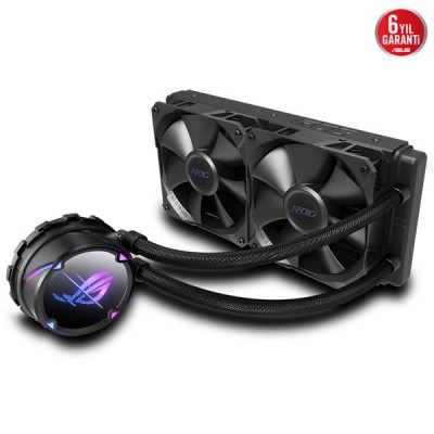 ASUS 240MM ROG STRIX LC II 240 AURA SYNIC RGB AM5-1700P SIVI SOĞUTUCULU İŞLEMCİ FANI