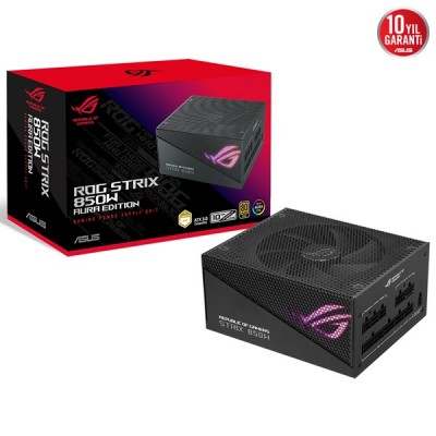 ASUS 850W 80+ GOLD ROG STRIX AURA 850G TAM MODÜLER POWER SUPPLY