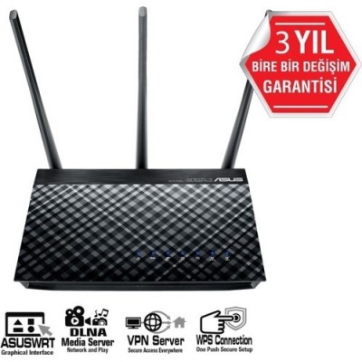 ASUS DSL-AC51 750mbps AC750 Dual Band VDSL Modem Router