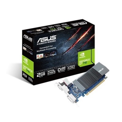 ASUS GT710 2GB GT710-SL-2GD5 GDDR5 64bit HDMI DVI PCIe 16X v3.0 Fansız