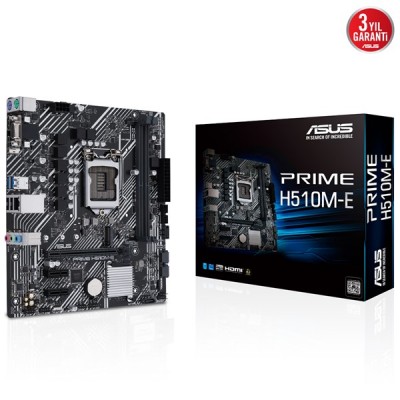 ASUS PRIME H510M-E DDR4 HDMI-DP PCIE 4.0 1200P V2 MATX