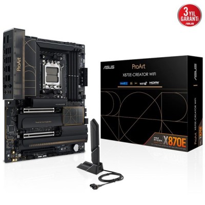 ASUS PROART X870E CREATOR WIFI-7 DDR5 HDMI DP PCIE 5.0 AM5 ATX