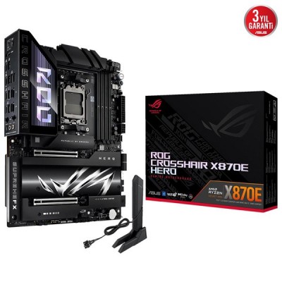 ASUS ROG CROSSHAIR X870E HERO DDR5 HDMI DP PCIE 5.0 AM5 ATX