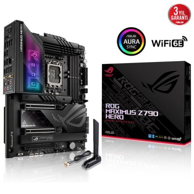 ASUS ROG MAXIMUS Z790 HERO WIFI-6E DDR5 HDMI-DP PCIE 5.0 1700P ATX