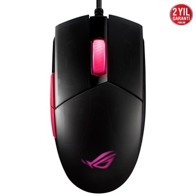 ASUS Rog Strıx Impact Iı Electro Punk Çift El Oyuncu Mouse 6200 Dpı Sensör Aura Sync Rgb